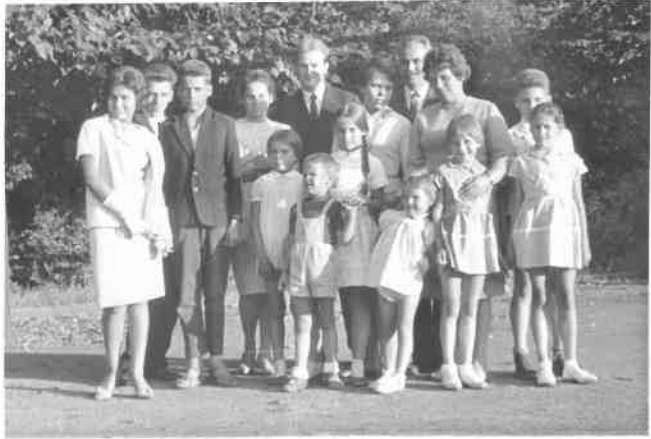 Rodzina Władysława i Marty, Gliwice 1960 r.