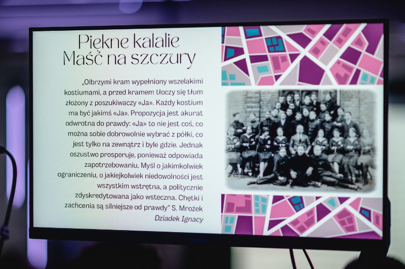 Fragment prezentacji dr. Stanisława Kusiaka